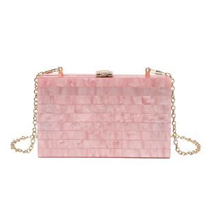 Acrylic Clutch Purses Evening Clutch Bag Purse Handbag Wedding -_-